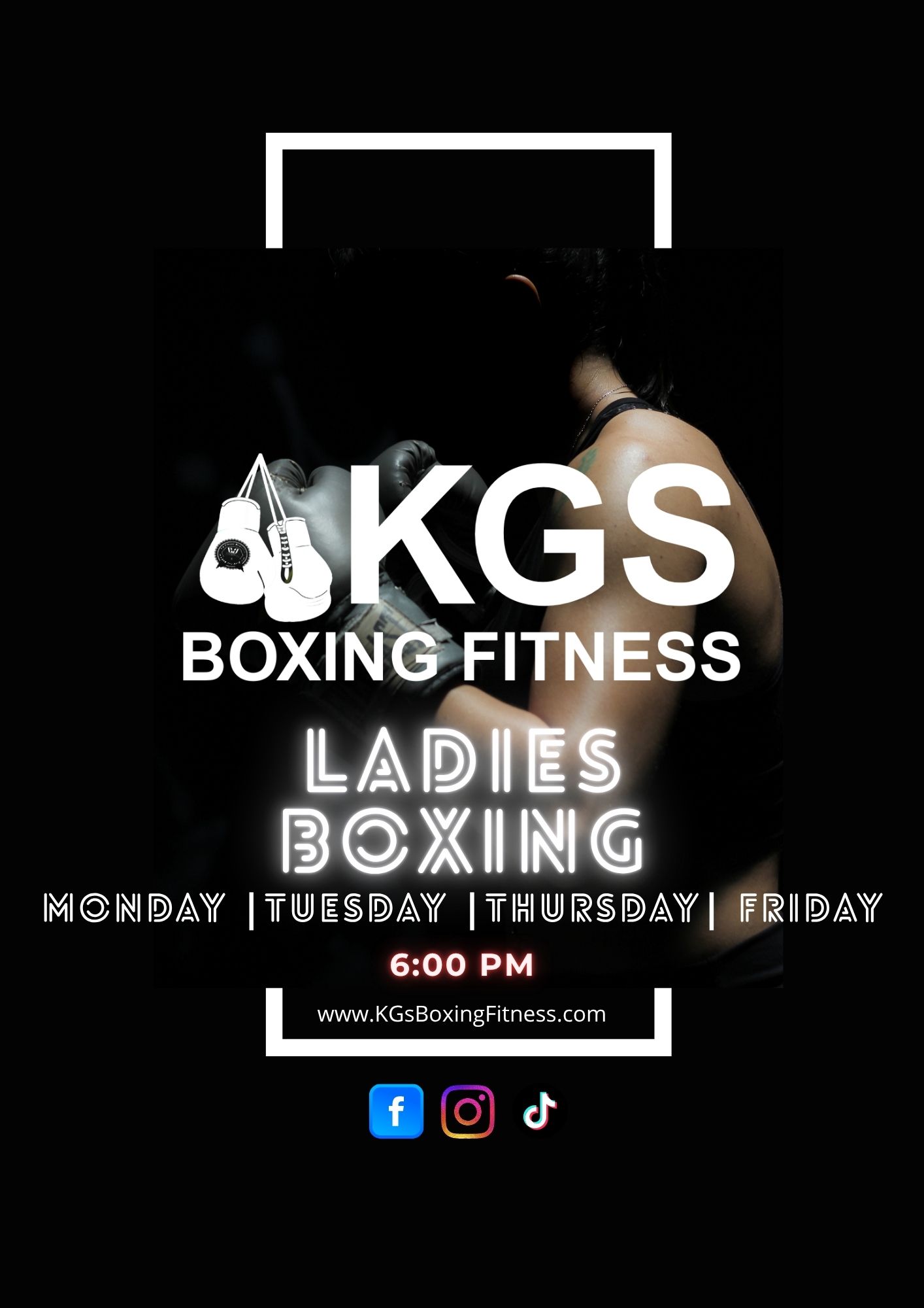 KGS Ladies Boxing flyer