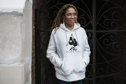 KGs Women's White Hoodie