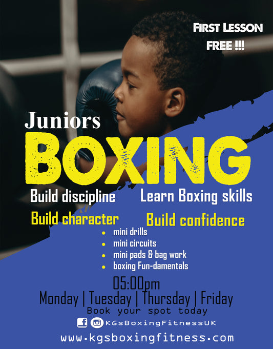 Junior's Boxing @ 5:00pm