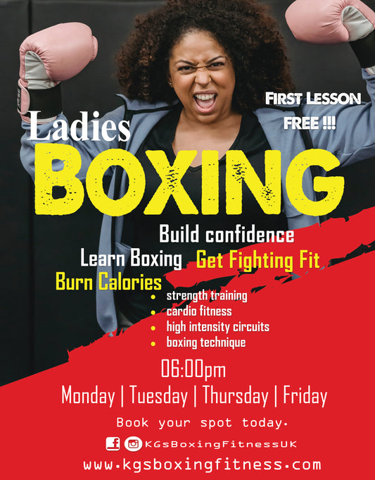 Ladies Boxing @ 6:00pm